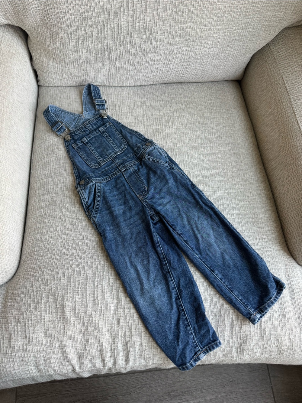 GAP Kids Denim Overalls - Dark Blue